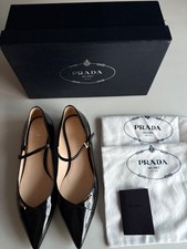 PRADA Women's Black Leather