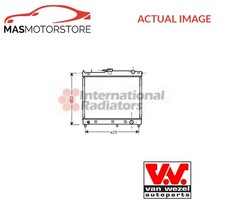 ENGINE COOLING RADIATOR VAN
