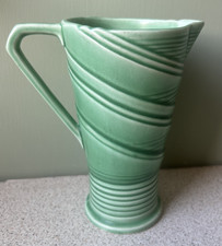 Vintage Sylvac 1367 Green Jug