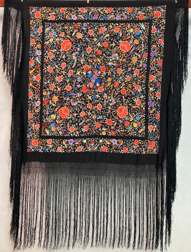Vintage silk hand embroidered - vintage,