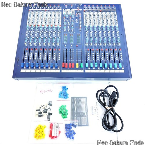 Soundcraft lx7 analog - lx7, mixer