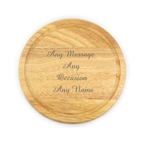 Engraved wooden chopping - engraved,