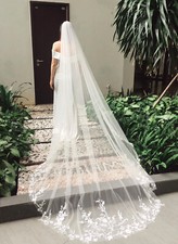 Long Bridal Veil Wedding Veil