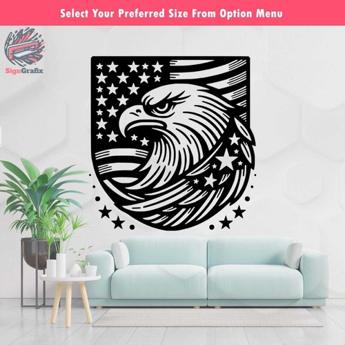 Eagle patriot vinyl decal - patriot,
