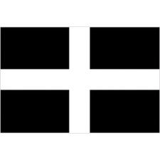 Cornwall Flag 3ftx2ft 75D