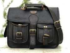 3 Compertment Vintage Leather