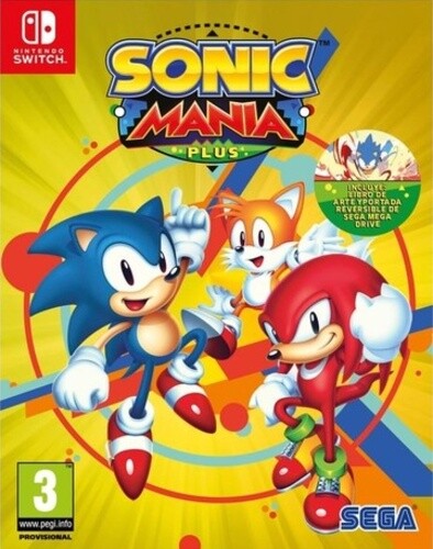 Sonic mania plus pegi - sonic,