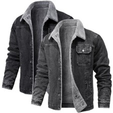 Mens Winter Warm Fleece Lined