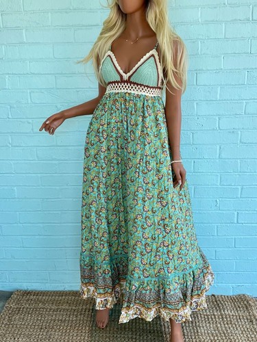 New aqua mcqueen crochet long - new!,