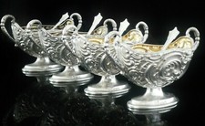 Cased Antique Sterling Silver