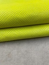 LEATHER SKINS,Hides,, yellow snake embossed,,,SY985