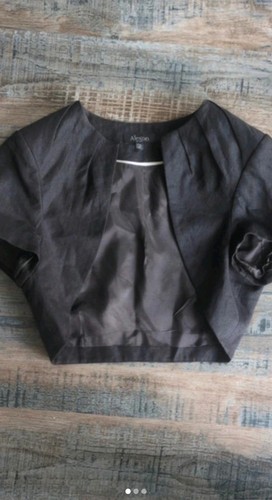 Alexon 100 linen bolero size - alexon,