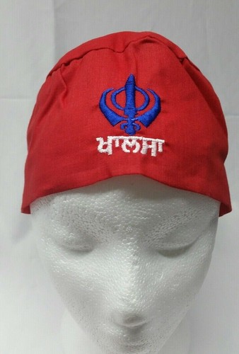 Red khanda patka - khanda,