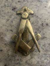 Brass Masonic Door knocker