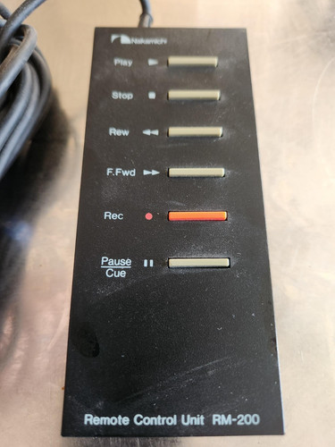 Nakamichi 200 remote - nakamichi, rm-200
