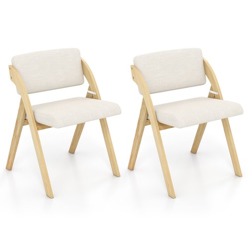 Set folding dining chairs - 2,