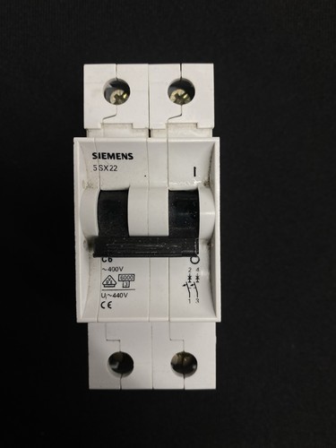 Siemens 5sx22 amp - siemens, mcb
