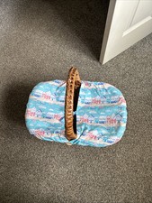 Wicker Basket & Cover 
