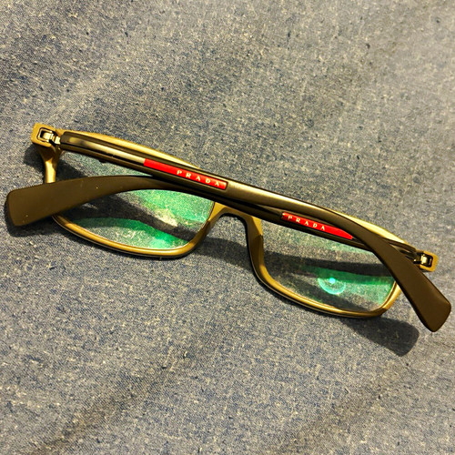 Prada grey rectangular full - prada,