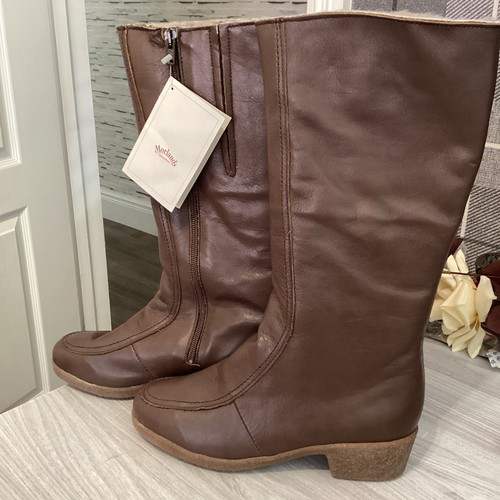 Morlands brown leather suede - brown, leather/suede