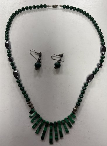 Vintage malachite egyptian - malachite,