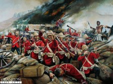 Zulu Military art Rorkes Drift