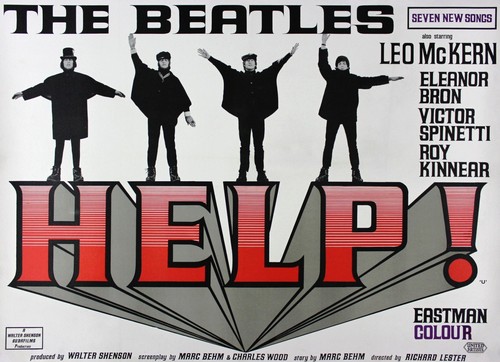 Help the beatles - "help!"..the,