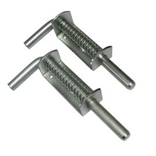 Spring Loaded Shoot Bolts X2