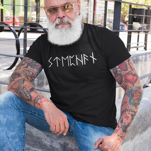 Name runes viking shirt - in, t-shirt
