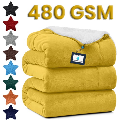 480 gsm heavy sherpa fleece - 480,