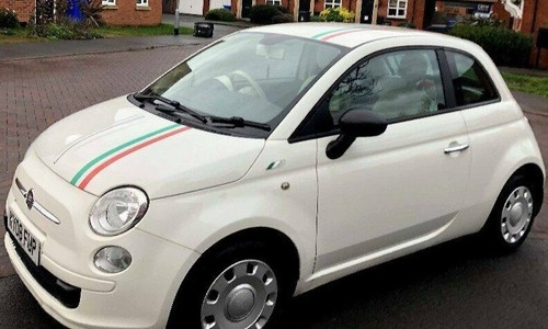 Fiat 500 595 - , flag