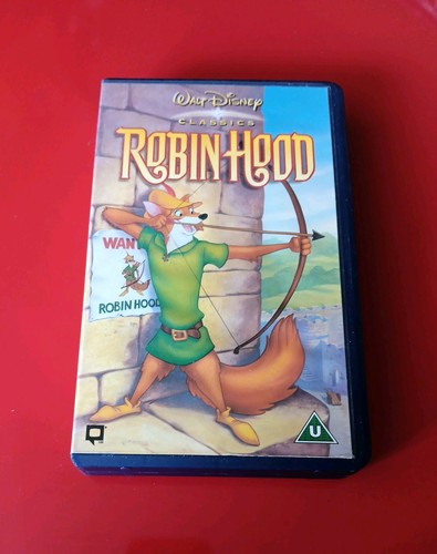 Robin hood vhs walt - robin,