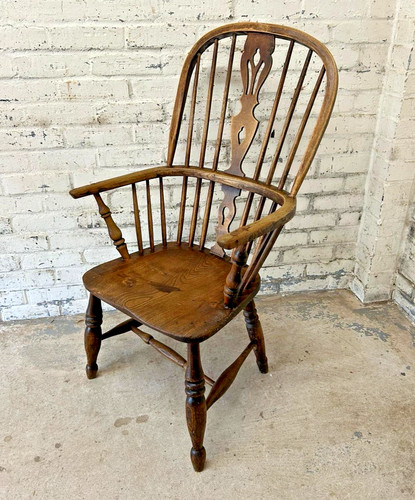 Antique victorian elm - victorian, &