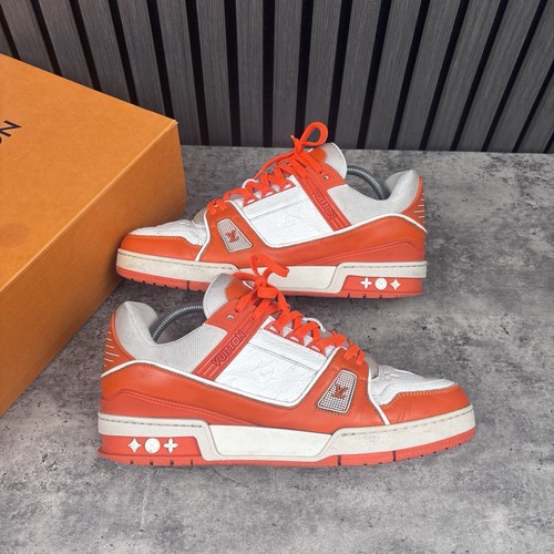 Louis vuitton sneaker orange - vuitton,