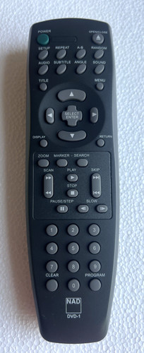 Nad dvd remote - nad, controller