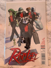 Rocket Racoon 1 Ewing variant Marvel 2017 1st Print VF Rare Hot