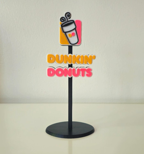 Dunkin donuts logo display - donuts,