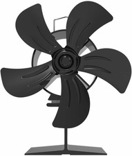 5 Blade Fireplace Fan for Wood