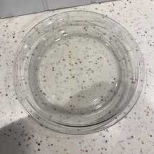 Pyrex Clear Glass Pie Plate With Lip