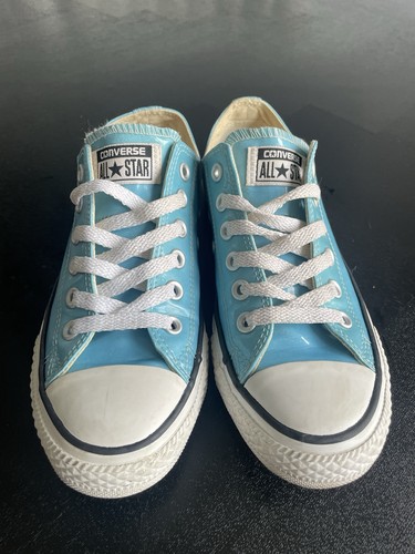 Converse baby blue patent - converse,