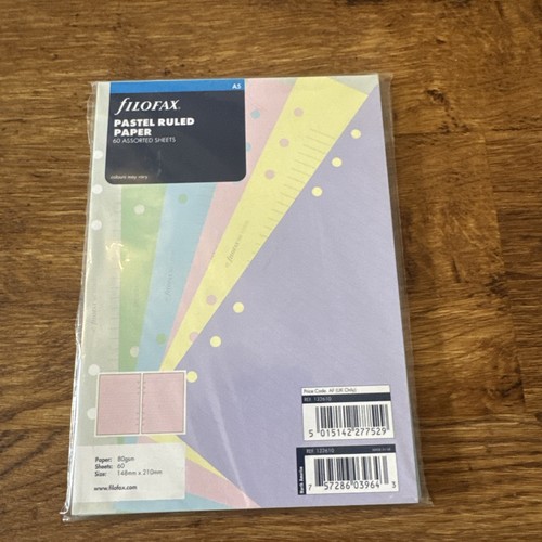 Filofax pastel refill paper - filofax,