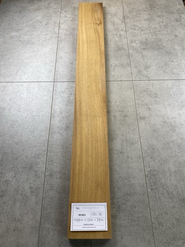 1044x121x24mm iroko par - iroko, solid