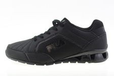 FILA Sneaker Low Top Black 1/840/2300/1 Men's Trainers size UK 8