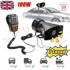 100w 12v tone sound car - 100w,