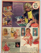 1971 PAPER AD Doll Mattel