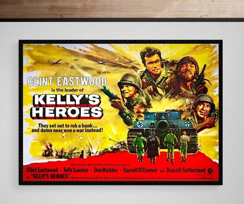 Kellys heroes 1970 poster - heroes,