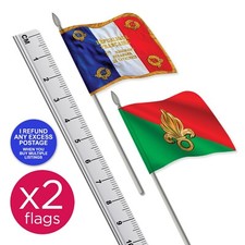 2 X FLAGS FFL Set: French