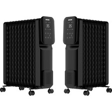 Mylek Wifi Digital Electric Oil Filled Heater Radiator Timer Portable 2.5KW 2KW