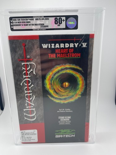 Wizardry vga big box pc - wizardry, v