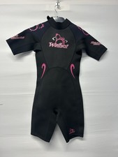 Women’s Waihui Black Short Sleeve Wetsuit Size Medium (12-14) Brand New 